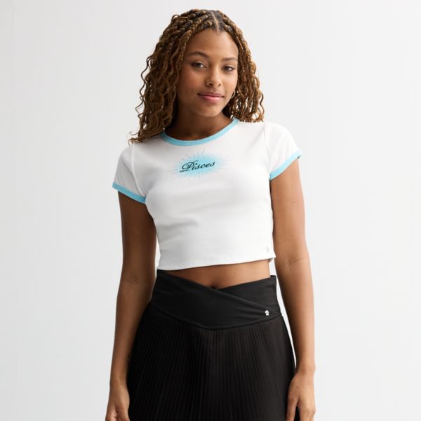 Женская футболка с изображением знака зодиака Limited Too, цвет pisces
Женская футболка с изображением знака зодиака Limited Too, цвет pisces