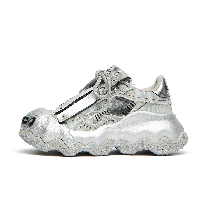 KEDDO Серебристо-серые устойчивые к истиранию краски низкие массивные кроссовки унисекс, цвет Silver Gray
KEDDO Серебристо-серые устойчивые к истиранию краски низкие массивные кроссовки унисекс, цвет Silver Gray