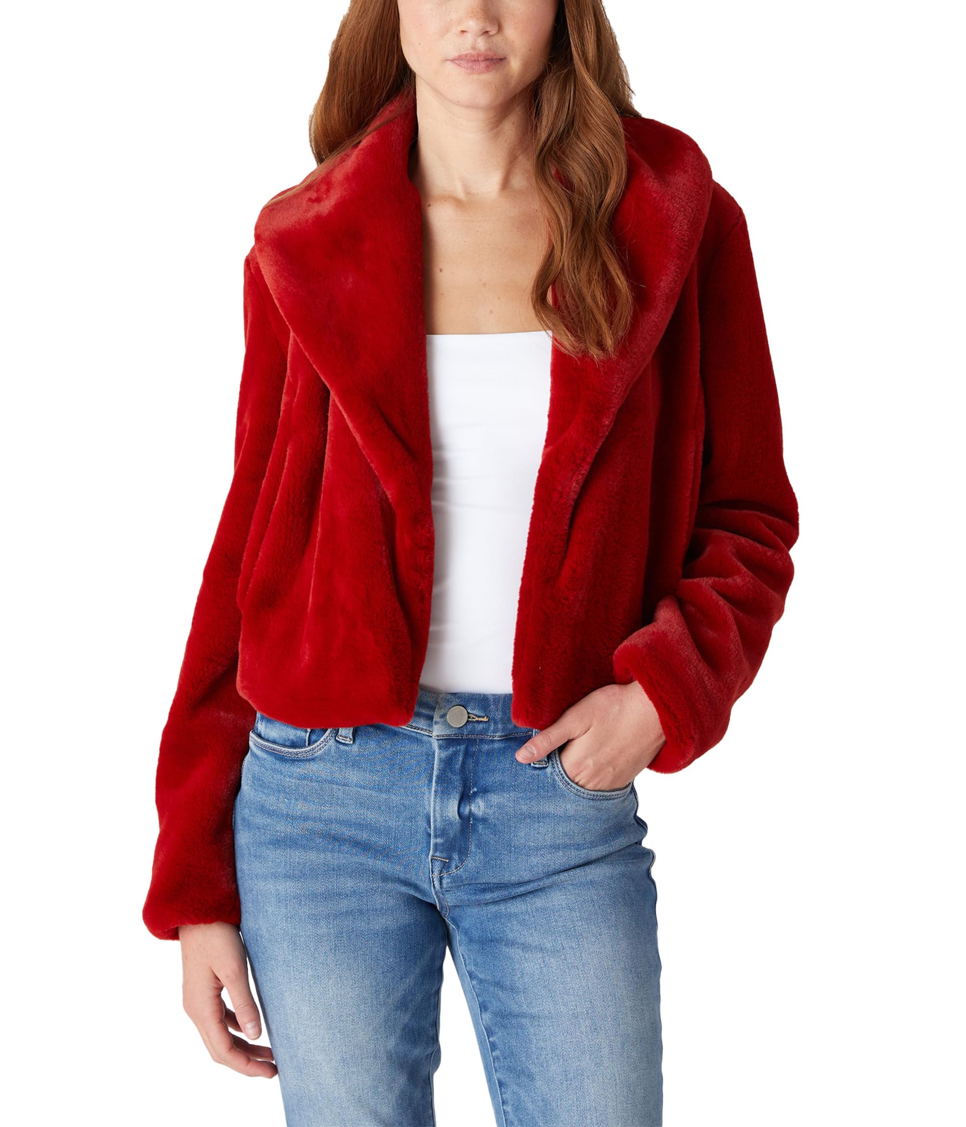 Куртка Blank NYC Faux Fur Cropped Jacket, красный
Куртка Blank NYC Faux Fur Cropped Jacket, красный