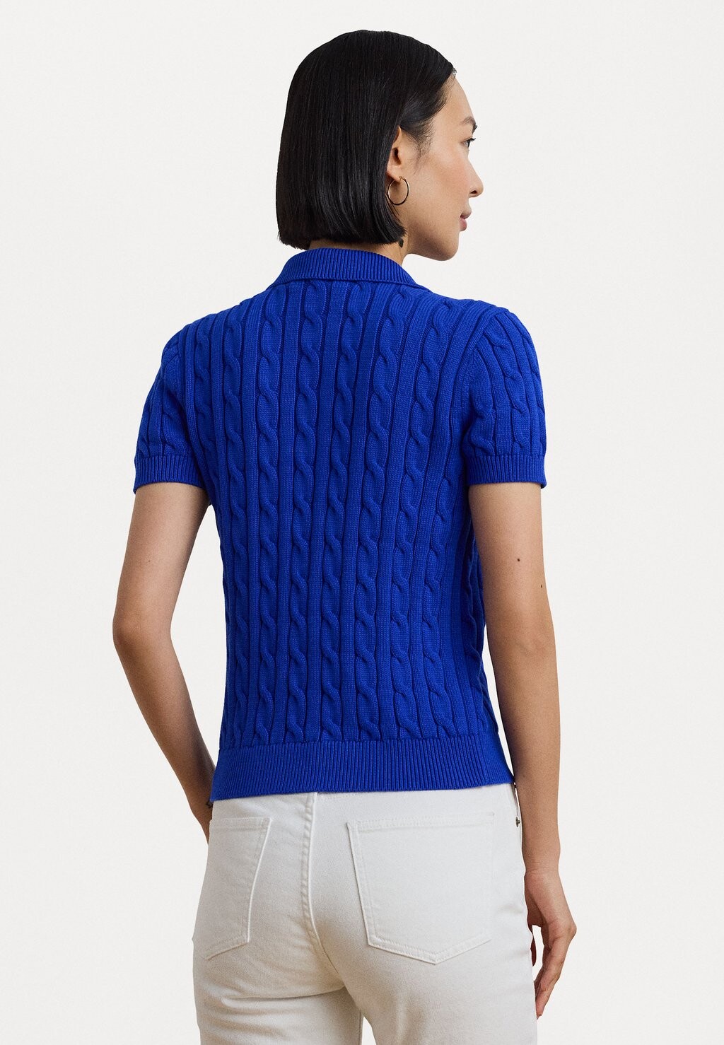 Рубашка поло ANCHOR LOGO CABLE KNIT POLO SWEATER Lauren Ralph Lauren, синий
Рубашка поло ANCHOR LOGO CABLE KNIT POLO SWEATER Lauren Ralph Lauren, синий