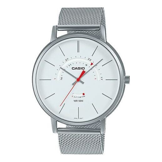 Часы Men's CASIO Dress Series Waterproof Quartz White Dial 43mm Silver Stainless Steel Strap Watch Mens Analog, белый
Часы Men's CASIO Dress Series Waterproof Quartz White Dial 43mm Silver Stainless Steel Strap Watch Mens Analog, белый