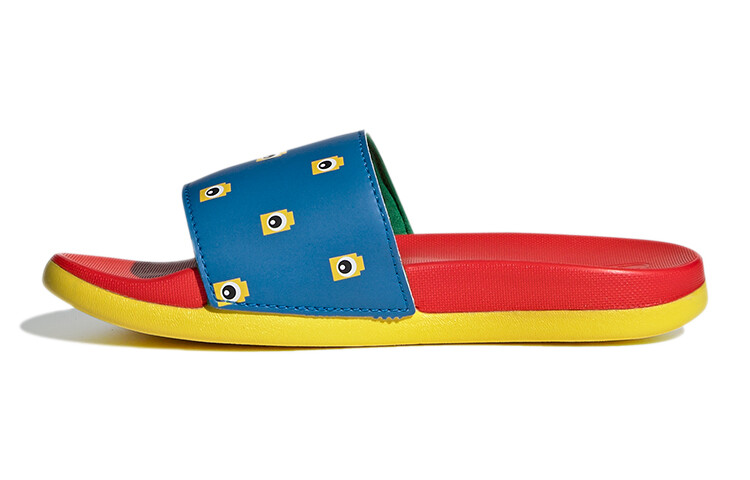Шлепанцы детские Lego X Adilette Comfort, синие/желтые Adidas
Шлепанцы детские Lego X Adilette Comfort, синие/желтые Adidas
