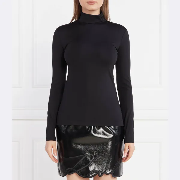 Эластичная водолазка стандартного кроя LSLV Karl Lagerfeld, черный
Эластичная водолазка стандартного кроя LSLV Karl Lagerfeld, черный