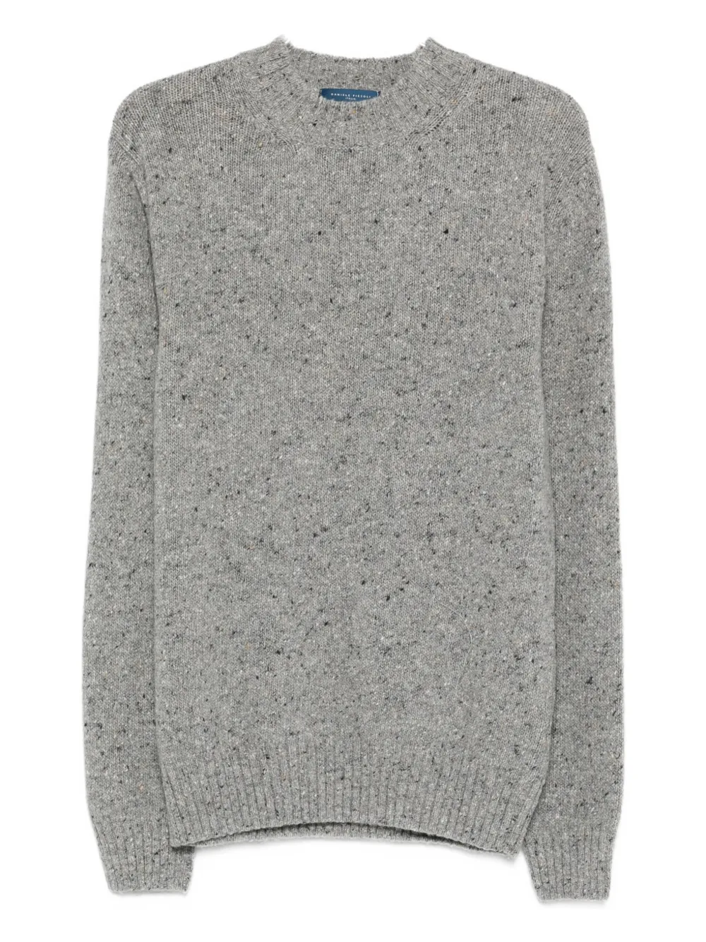Свитер с длинными рукавами и круглым вырезом Daniele Fiesoli, серый 
Свитер с длинными рукавами и круглым вырезом Daniele Fiesoli, серый