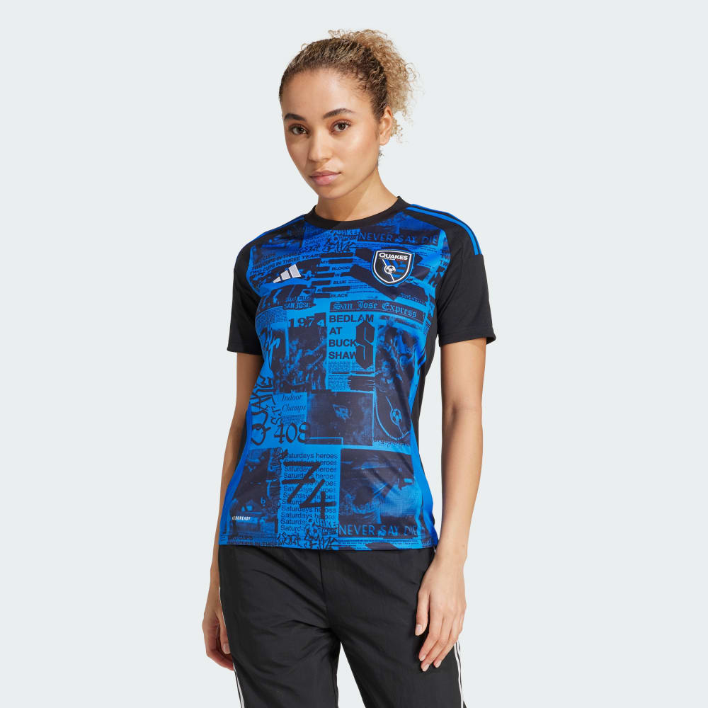 Джерси Adidas San Jose Earthquakes 25/26 Home Jersey, черный
Джерси Adidas San Jose Earthquakes 25/26 Home Jersey, черный