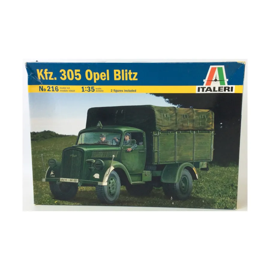 Кфз. 305 Опель Блиц, Military Vehicles (1:35) (Italeri)
Кфз. 305 Опель Блиц, Military Vehicles (1:35) (Italeri)