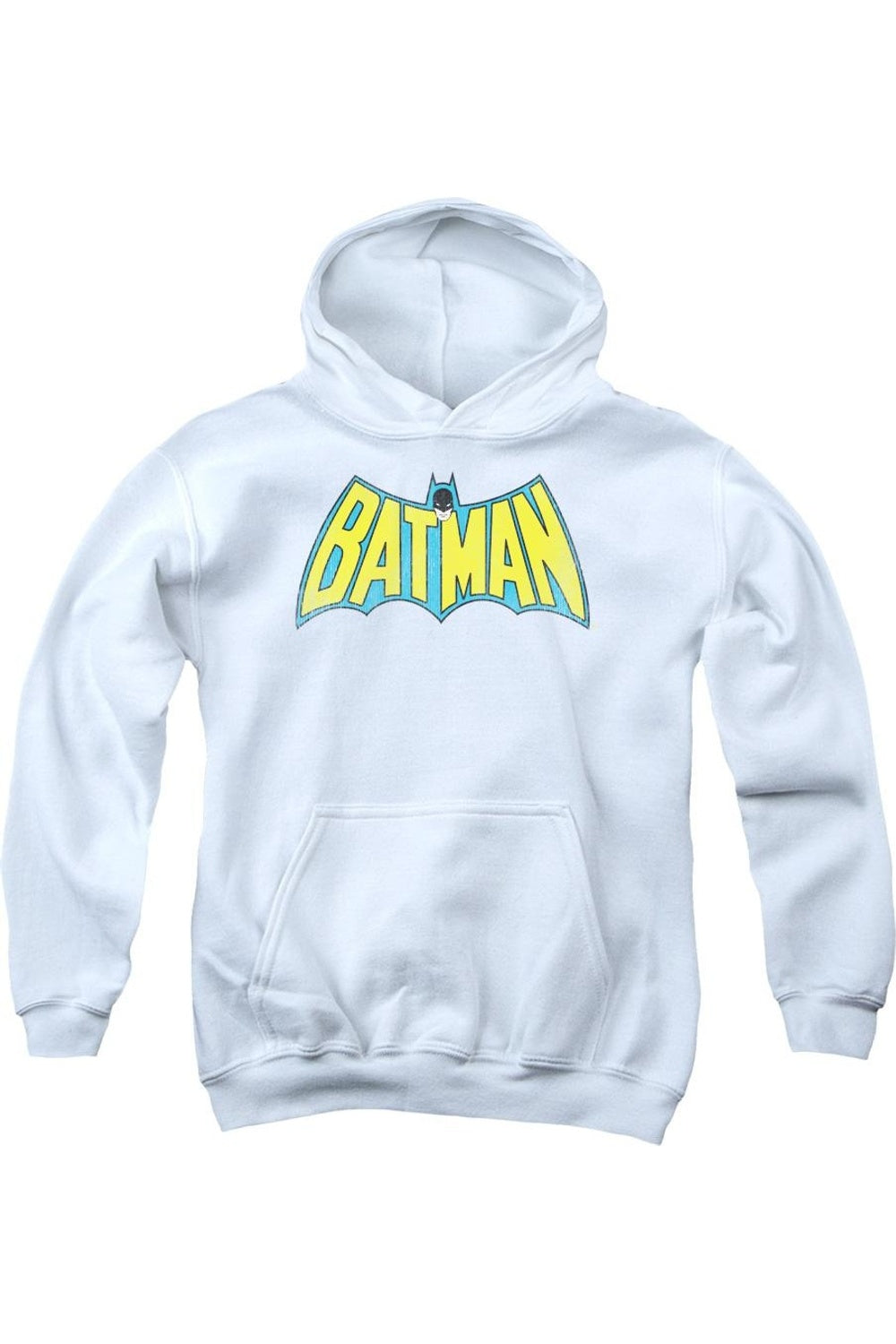 DC Comics Классическая толстовка с капюшоном и логотипом Batman для детей Gildan, белый
DC Comics Классическая толстовка с капюшоном и логотипом Batman для детей Gildan, белый