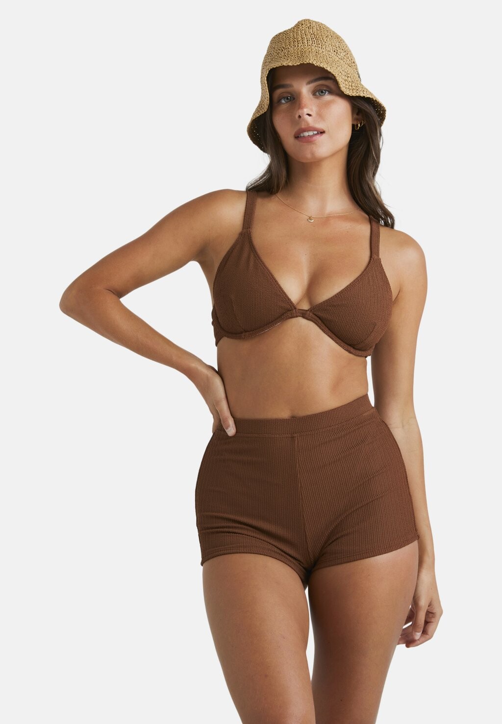 Верх бикини Billabong, коричневый
Верх бикини Billabong, коричневый