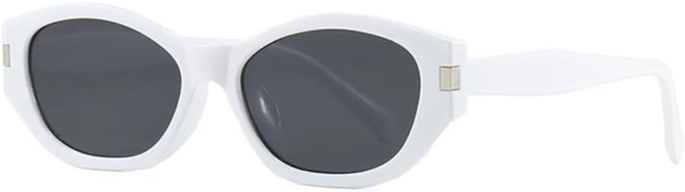 Солнцезащитные очки с защитой от УФ-излучения UV400 | Маленькая оправа "кошачий глаз" в стиле панк | для женщин и мужчин, для занятий спортом на открытом воздухе и вождения DSVIGF, White-black
Солнцезащитные очки с защитой от УФ-излучения UV400 | Маленькая оправа "кошачий глаз" в стиле панк | для женщин и мужчин, для занятий спортом на открытом воздухе и вождения DSVIGF, White-black