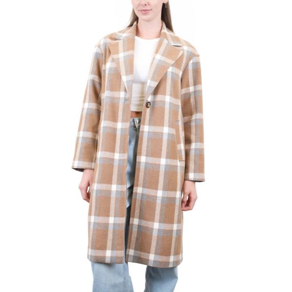 Куртка-ходунки из искусственной шерсти на одной пуговице для юниоров Coffee Shop, коричневый
Куртка-ходунки из искусственной шерсти на одной пуговице для юниоров Coffee Shop, коричневый