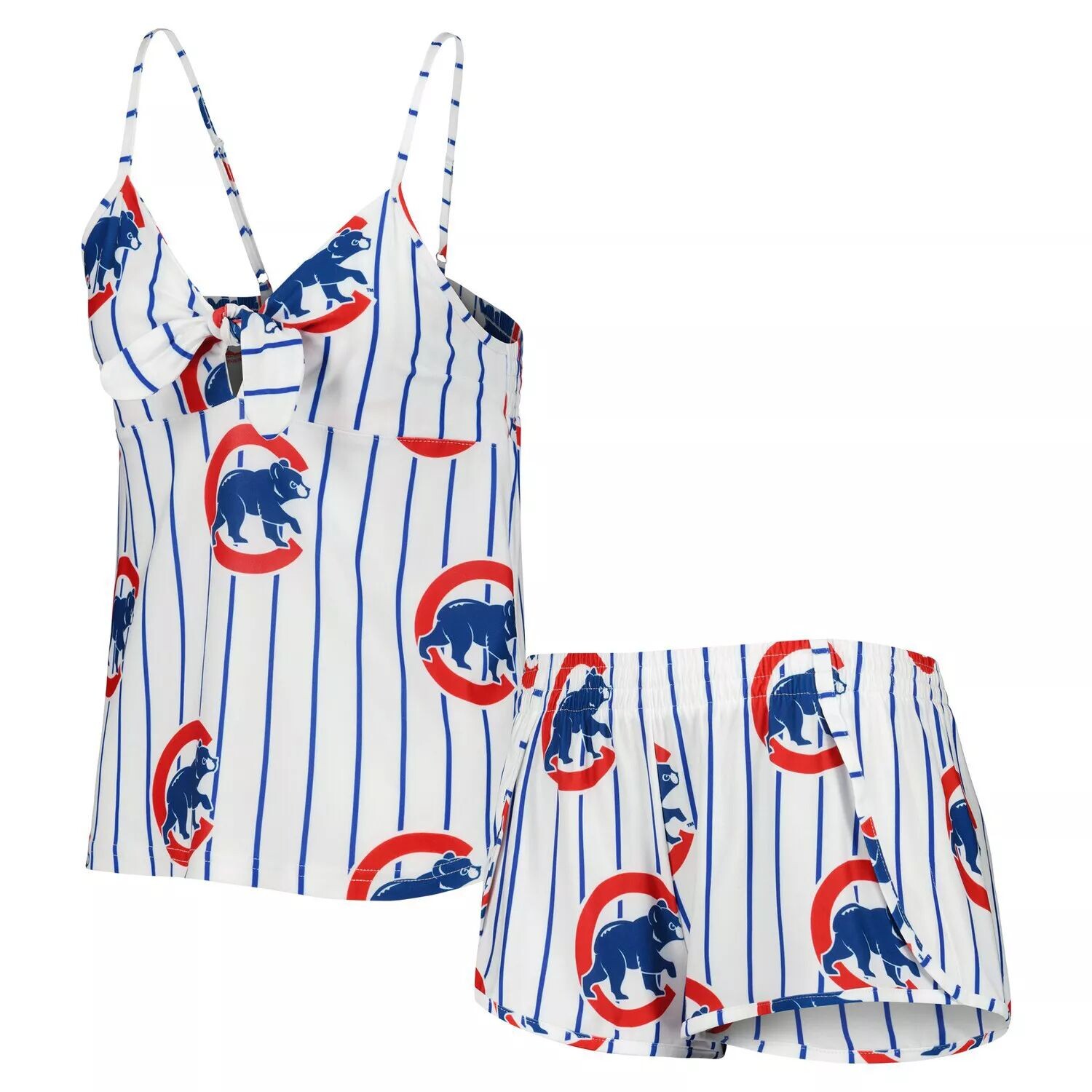 Женский спортивный белый комплект из майки и шорт с принтом Reel Chicago Cubs Concepts, комплект для сна
Женский спортивный белый комплект из майки и шорт с принтом Reel Chicago Cubs Concepts, комплект для сна