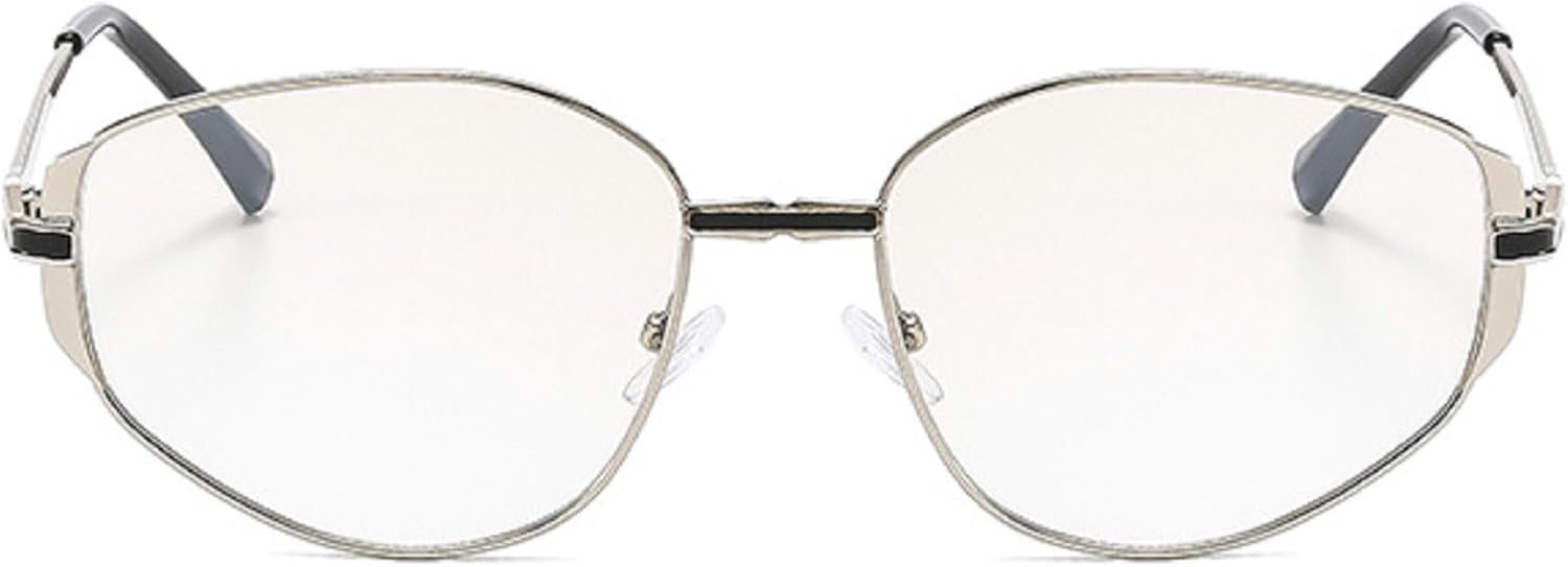 Женские солнцезащитные очки в маленькой металлической оправе «кошачий глаз», модные, класса люкс, с защитой от УФ-излучения UV400, мужские винтажные панк-очки mincl, Silver
Женские солнцезащитные очки в маленькой металлической оправе «кошачий глаз», модные, класса люкс, с защитой от УФ-излучения UV400, мужские винтажные панк-очки mincl, Silver