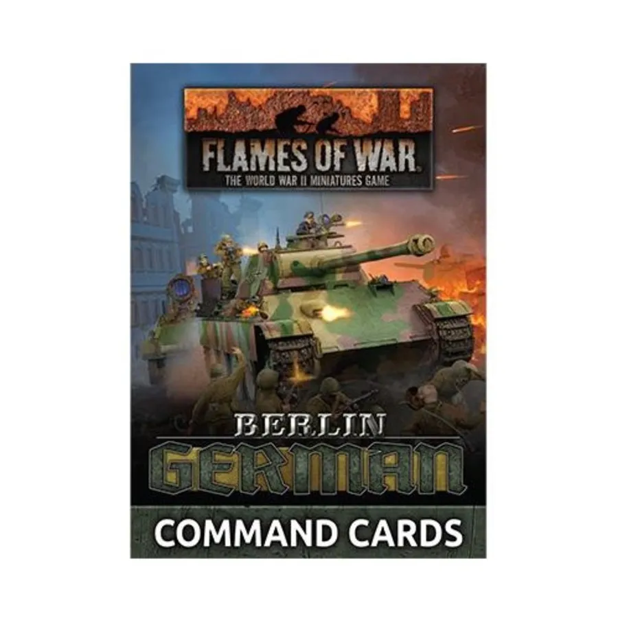 Берлин — карты немецкого командования, Flames of War - WWII - Core Rules & Assorted (4th Edition)
Берлин — карты немецкого командования, Flames of War - WWII - Core Rules & Assorted (4th Edition)