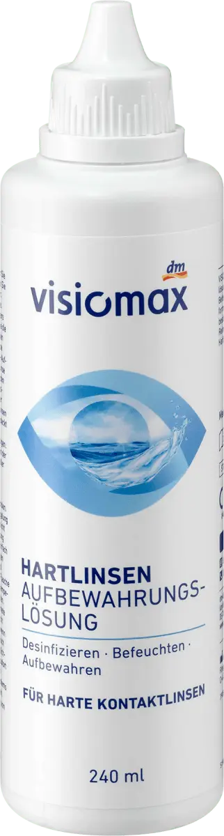 Средство для ухода за контактными линзами Раствор для хранения жестких линз 240мл VISIOMAX
Средство для ухода за контактными линзами Раствор для хранения жестких линз 240мл VISIOMAX