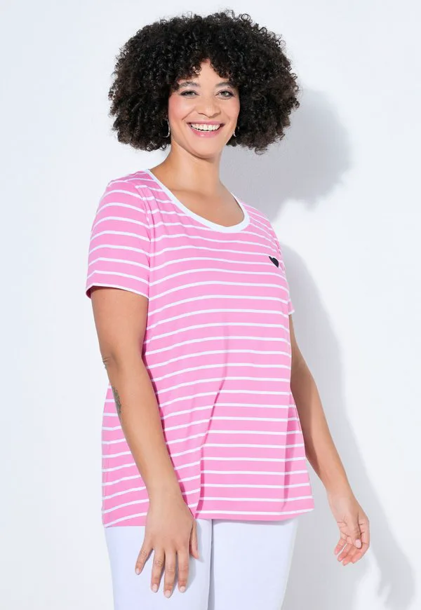 Комфортная футболка с принтом ringel stickherz Angel Of Style, Flamingo, Розовый, Комфортная футболка с принтом ringel stickherz Angel Of Style, Flamingo
Комфортная футболка с принтом ringel stickherz Angel Of Style, Flamingo, Розовый, Комфортная футболка с принтом ringel stickherz Angel Of Style, Flamingo