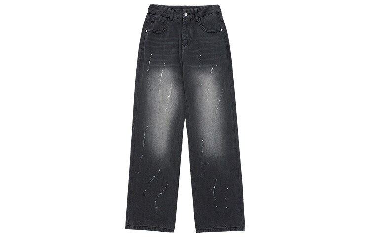 Джинсы унисекс DANGEROUSPEOPLE, Черный 
Джинсы унисекс DANGEROUSPEOPLE, Черный