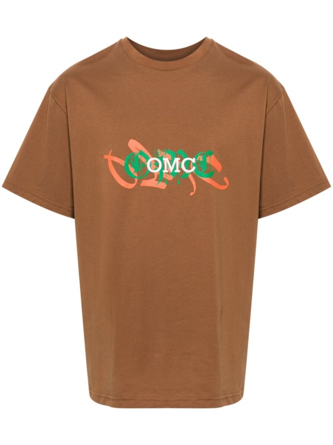 Футболка с логотипом Omc, коричневый
Футболка с логотипом Omc, коричневый