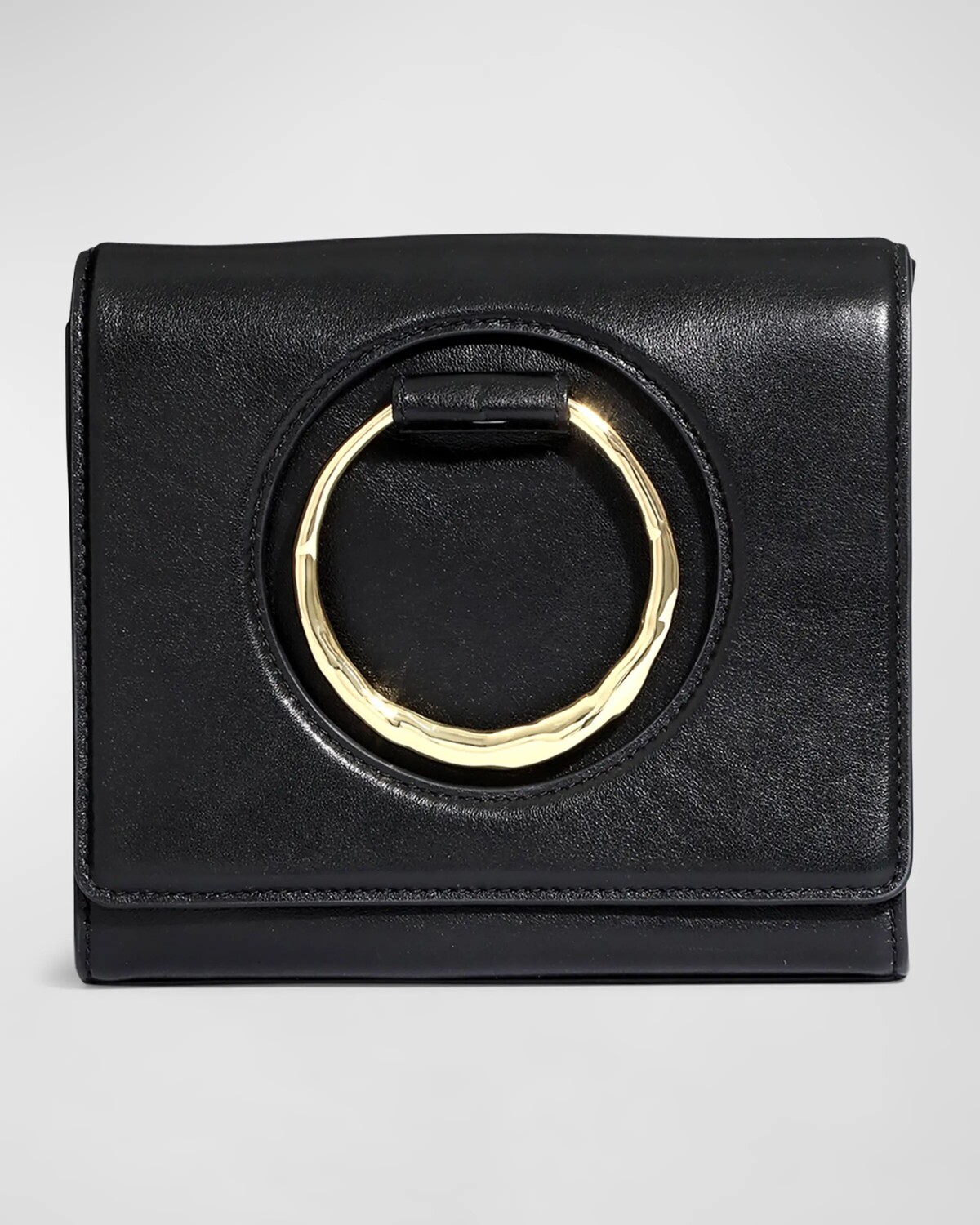 Кожаная сумка-трансформер через плечо The Hunter Alexis Bittar, черный
Кожаная сумка-трансформер через плечо The Hunter Alexis Bittar, черный