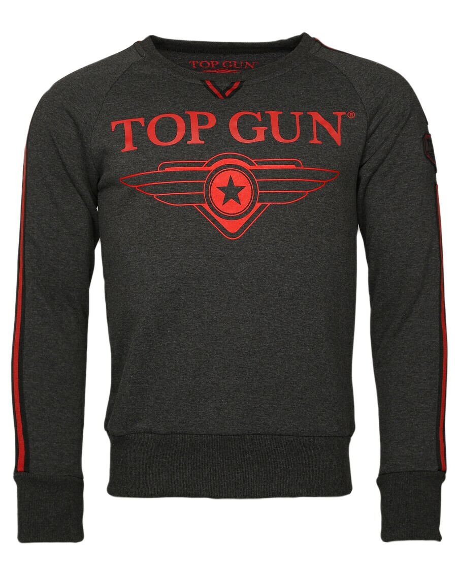 Свитер TOP GUN Sweatshirt Streak, антрацит
Свитер TOP GUN Sweatshirt Streak, антрацит