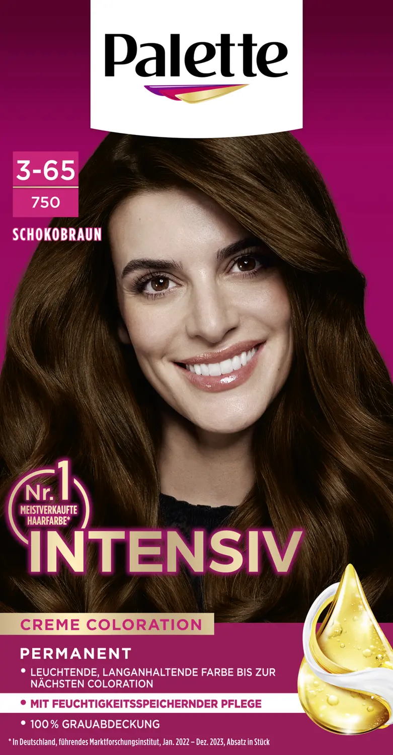 Краска для волос Poly Palette Intensiv Creme Coloration 3-65750 Schokobraun
Краска для волос Poly Palette Intensiv Creme Coloration 3-65750 Schokobraun