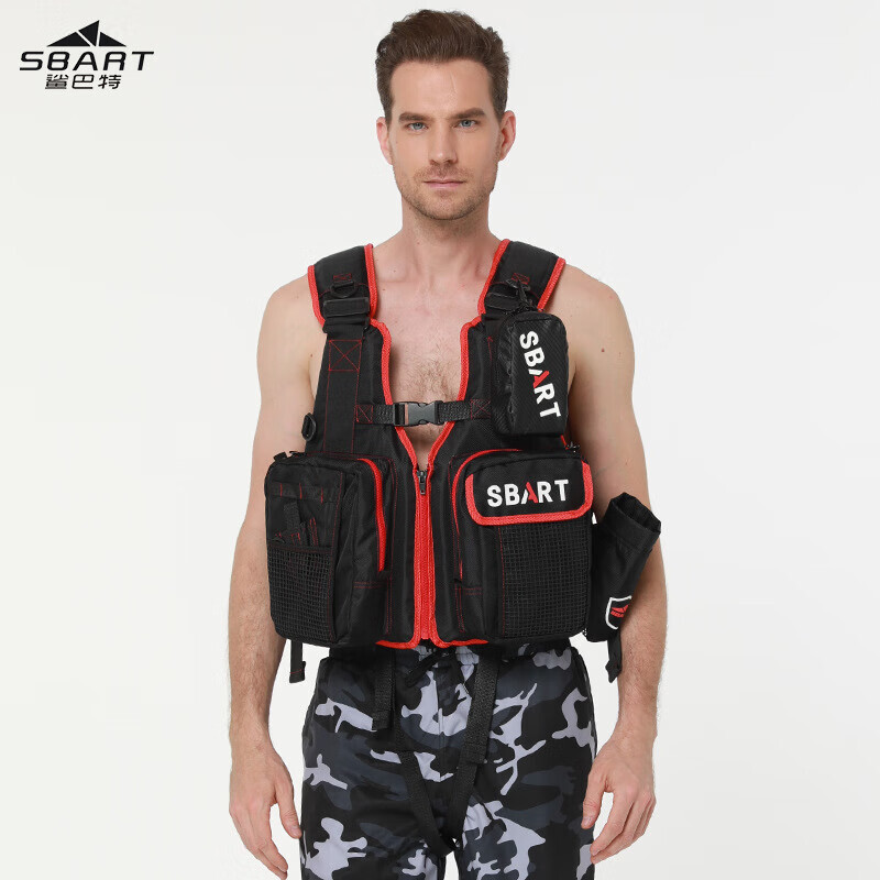 Большой жилет плавучести Shark Bart для улицы, спасательный жилет для морской рыбалки, рыболовный жилет для взрослых, спасательный жилет для плавания, черный и красный, один размер подходит всем SBART
Большой жилет плавучести Shark Bart для улицы, спасательный жилет для морской рыбалки, рыболовный жилет для взрослых, спасательный жилет для плавания, черный и красный, один размер подходит всем SBART