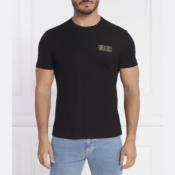 Футболка стандартного кроя Ea7, черный
Футболка стандартного кроя Ea7, черный
