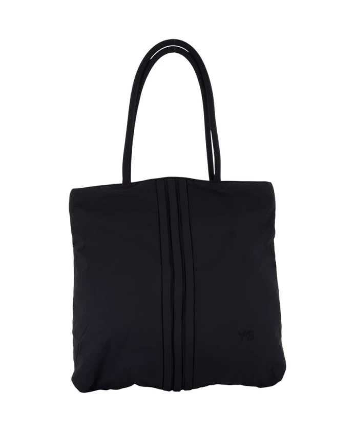 Черная мягкая сумка-шоппер, синтетический материал Y-3, черный
Черная мягкая сумка-шоппер, синтетический материал Y-3, черный