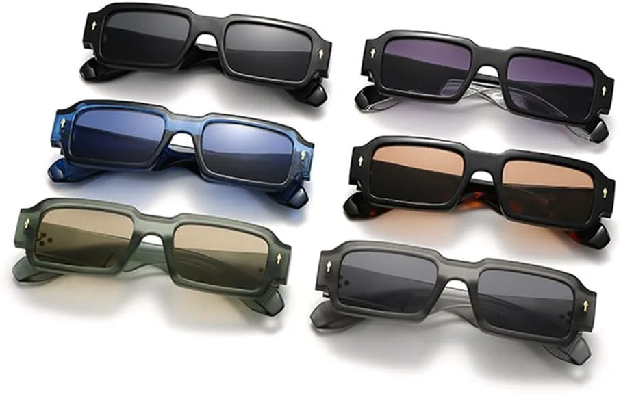 Панк-классические солнцезащитные очки для женщин и мужчин, модные винтажные солнцезащитные очки, популярные модели, защита от ультрафиолета UV400 HVTVTLA, Black Black
Панк-классические солнцезащитные очки для женщин и мужчин, модные винтажные солнцезащитные очки, популярные модели, защита от ультрафиолета UV400 HVTVTLA, Black Black