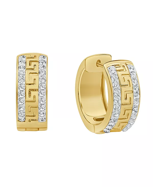 Серьга-Кольцо с греческим ключом и кристаллами And Now This, gold
Серьга-Кольцо с греческим ключом и кристаллами And Now This, gold