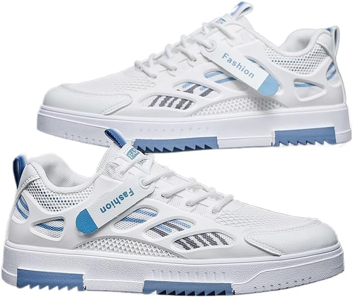 Мужские спортивные кроссовки для бега, трейловые сникерсы, модная спортивная обувь для тренировок в зале, тенниса, ходьбы, повседневная обувь для тренировок, кроссовки Hhhchpm, белый/синий
Мужские спортивные кроссовки для бега, трейловые сникерсы, модная спортивная обувь для тренировок в зале, тенниса, ходьбы, повседневная обувь для тренировок, кроссовки Hhhchpm, белый/синий