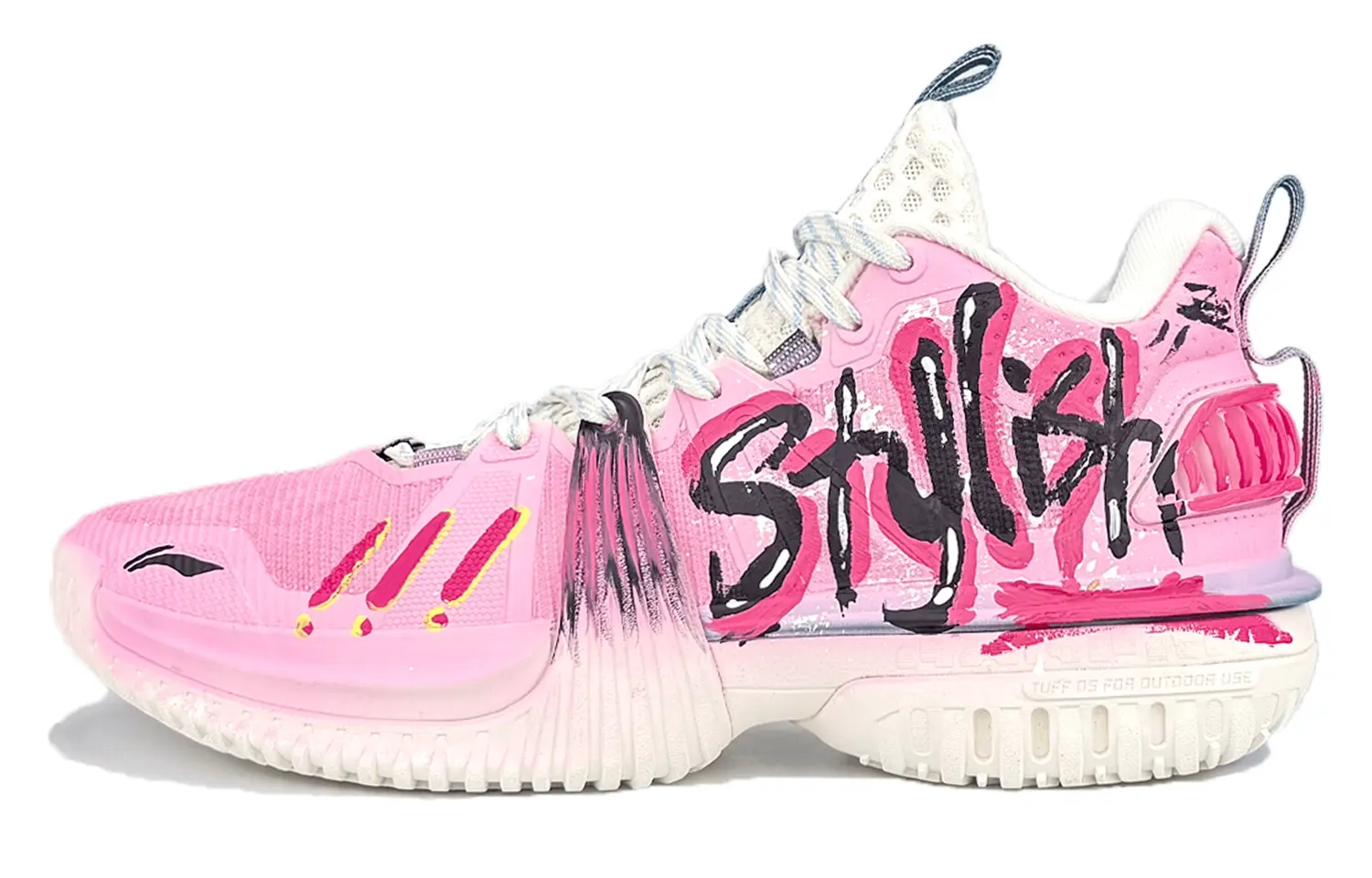 LINING Баскетбольные кроссовки Storm 2024 Shock Absorbers с противоскользящим эффектом, дышащие, низкие, мужские, розовые, черные
LINING Баскетбольные кроссовки Storm 2024 Shock Absorbers с противоскользящим эффектом, дышащие, низкие, мужские, розовые, черные