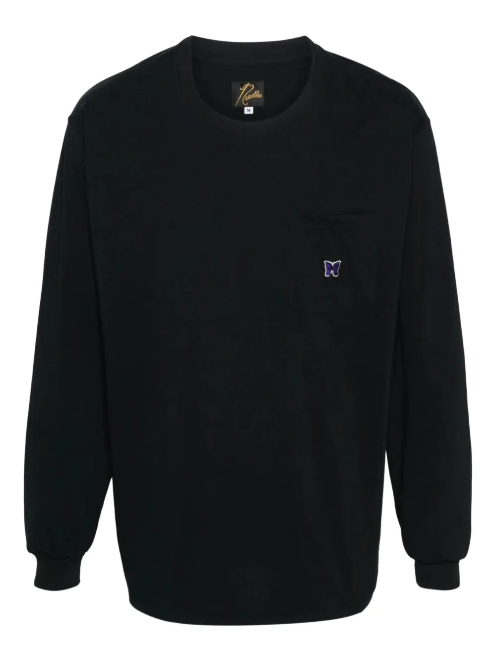 Футболка с вышитым логотипом Needles, черный
Футболка с вышитым логотипом Needles, черный