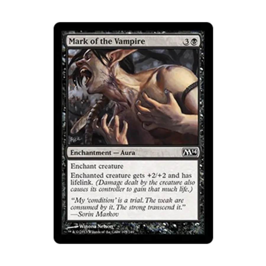 CCG Знак вампира (С), MTG - Magic 2014
CCG Знак вампира (С), MTG - Magic 2014