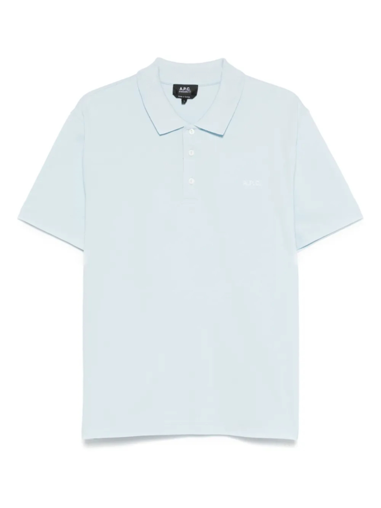 Рубашка поло с вышитым логотипом A.P.C., синий
Рубашка поло с вышитым логотипом A.P.C., синий