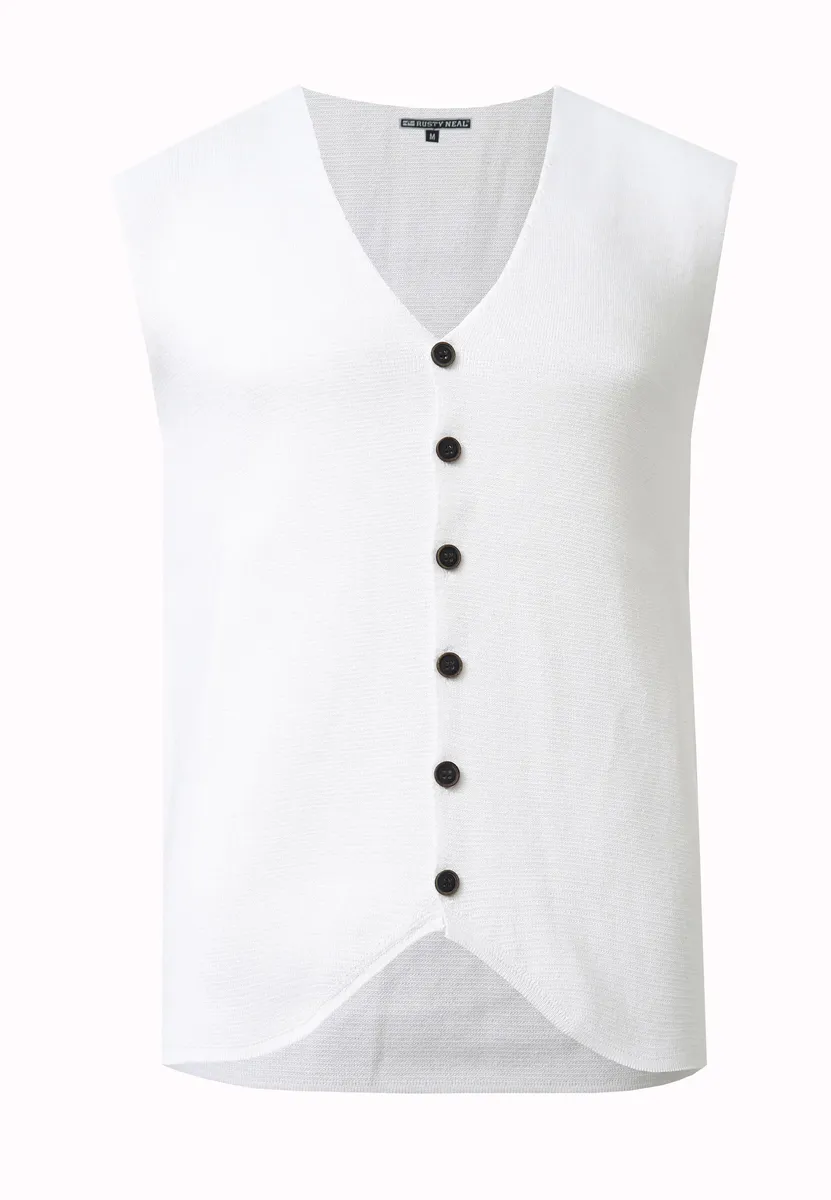 Кардиган Rusty Neal нежной вязки, белый
Кардиган Rusty Neal нежной вязки, белый