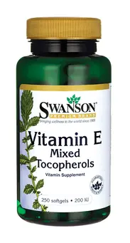 Витамин Е в капсулах Swanson Witamina E 200 j.m., 100 шт
Витамин Е в капсулах Swanson Witamina E 200 j.m., 100 шт