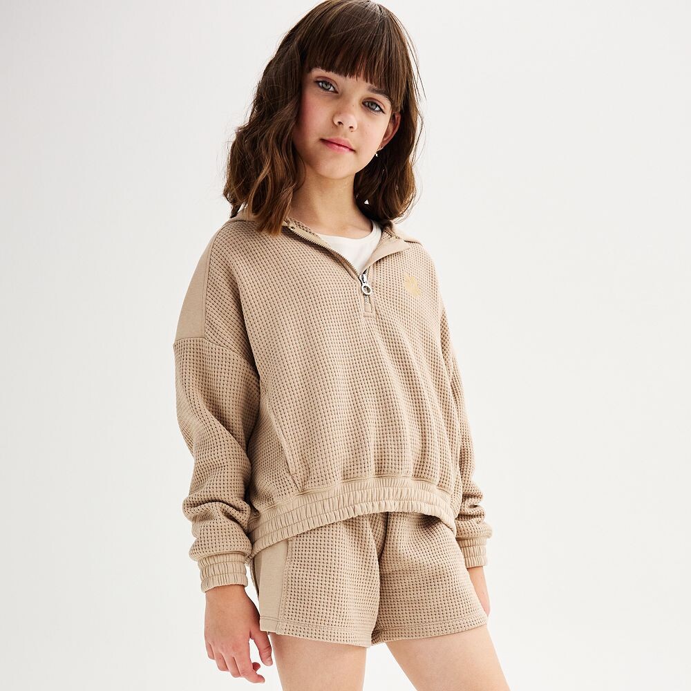 Толстовка с молнией 1/4 для девочек 7–16 лет, ограниченное количество раз, с затягивающимся краем Limited Too, цвет Camel
Толстовка с молнией 1/4 для девочек 7–16 лет, ограниченное количество раз, с затягивающимся краем Limited Too, цвет Camel