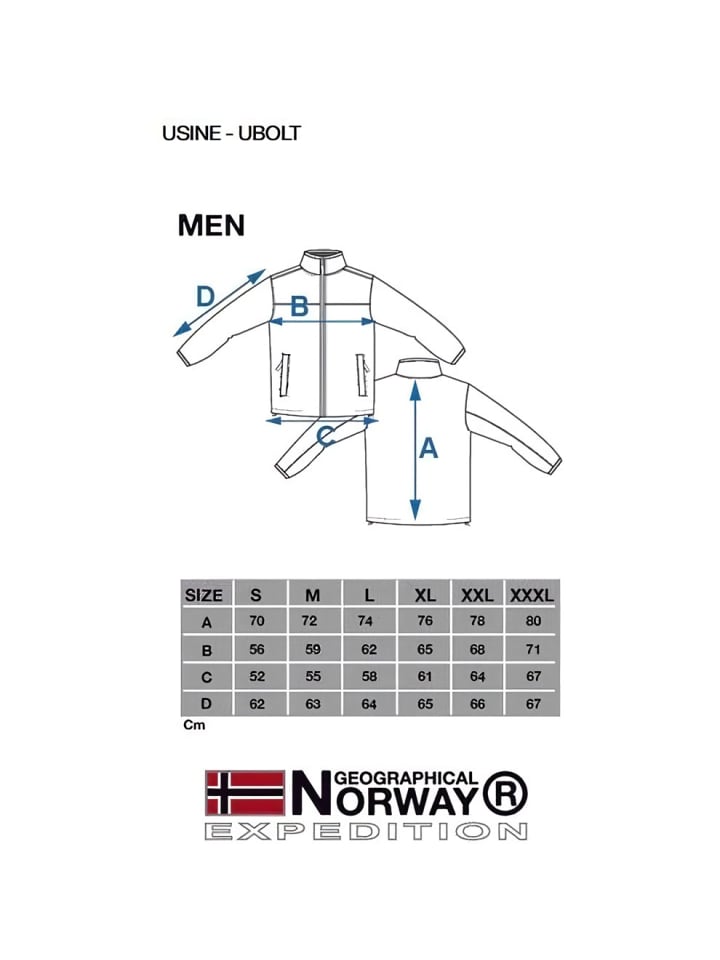 Флисовая куртка Ubolt Men 007+Bs 2 Geographical Norway, разноцветный 
Флисовая куртка Ubolt Men 007+Bs 2 Geographical Norway, разноцветный