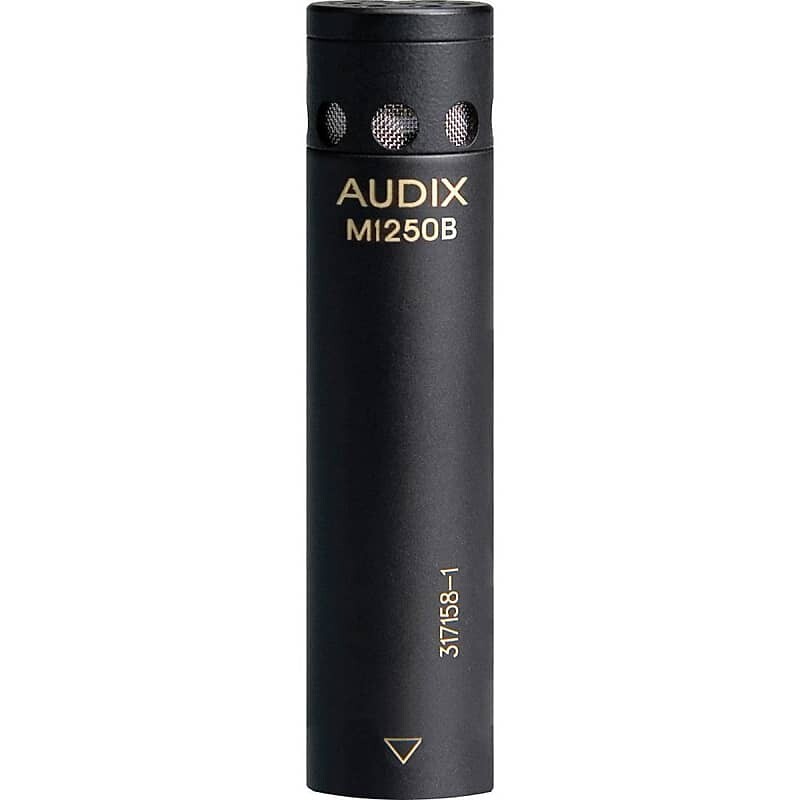 Конденсаторный микрофон Audix M1250B-S Miniature Supercardioid Condenser Microphone
Конденсаторный микрофон Audix M1250B-S Miniature Supercardioid Condenser Microphone