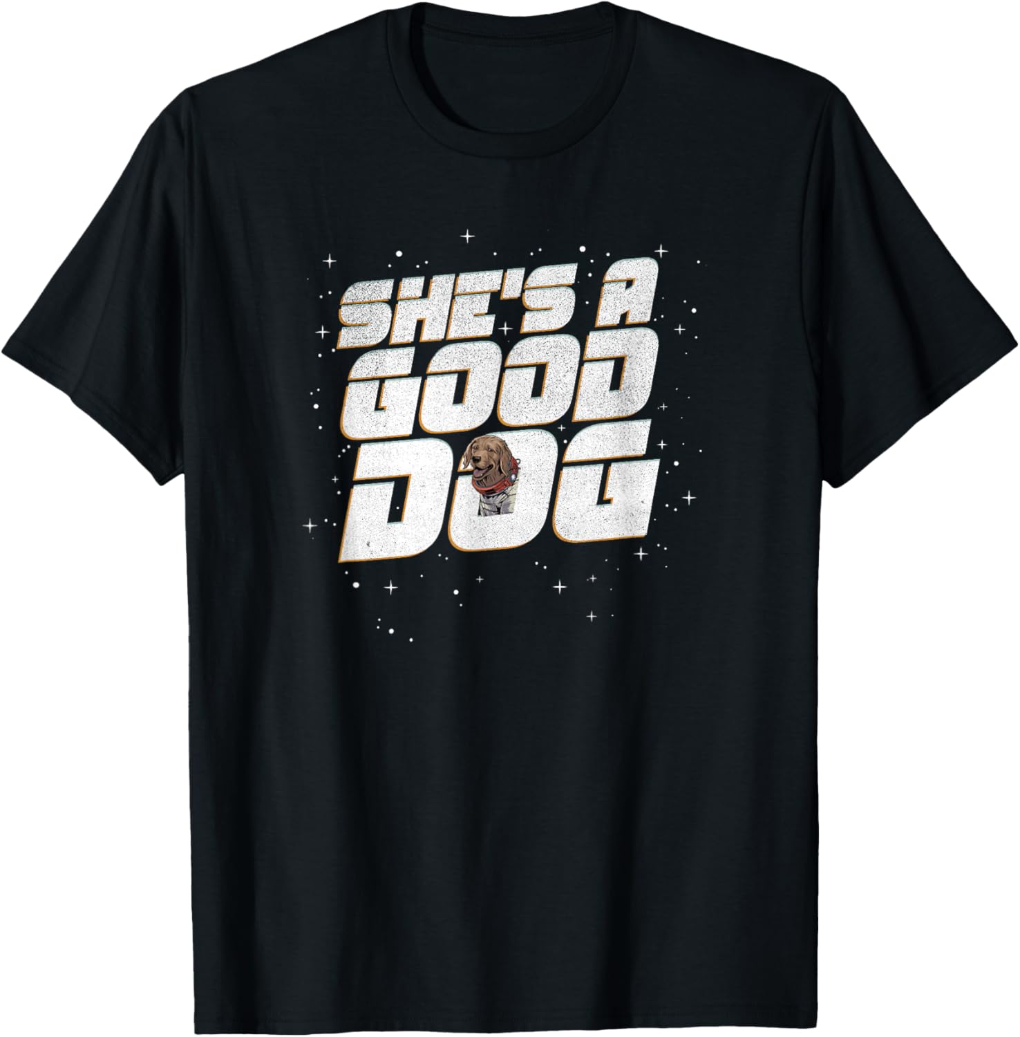 Ретро-футболка Marvel «Стражи Галактики. Том 3» с изображением Космо, хорошего пса, черная
Ретро-футболка Marvel «Стражи Галактики. Том 3» с изображением Космо, хорошего пса, черная