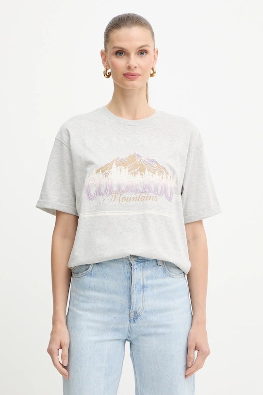 Хлопковая футболка Boss Orange, серый
Хлопковая футболка Boss Orange, серый