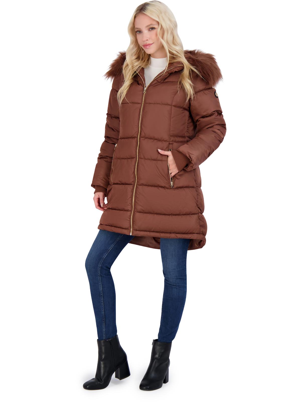 Женское теплое пуховое пальто из искусственного меха Jessica Simpson, цвет cognac
Женское теплое пуховое пальто из искусственного меха Jessica Simpson, цвет cognac