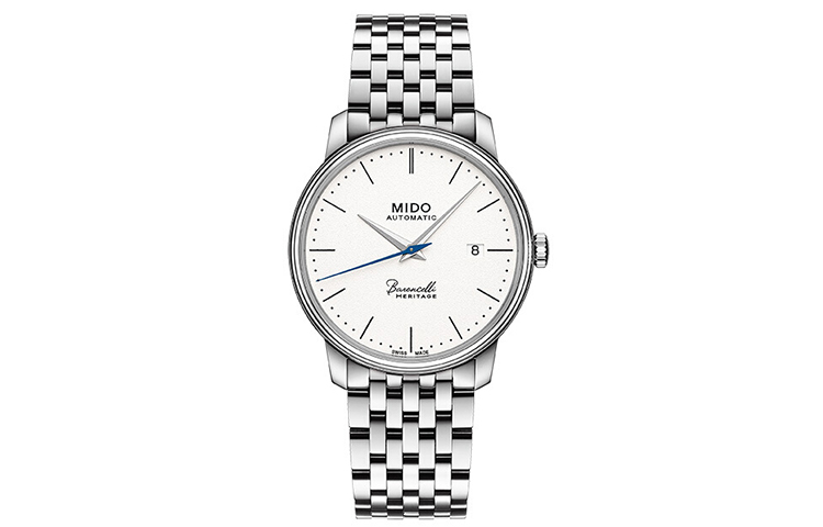 MIDO Часы Men's Baroncelli Watch, White Dial
MIDO Часы Men's Baroncelli Watch, White Dial