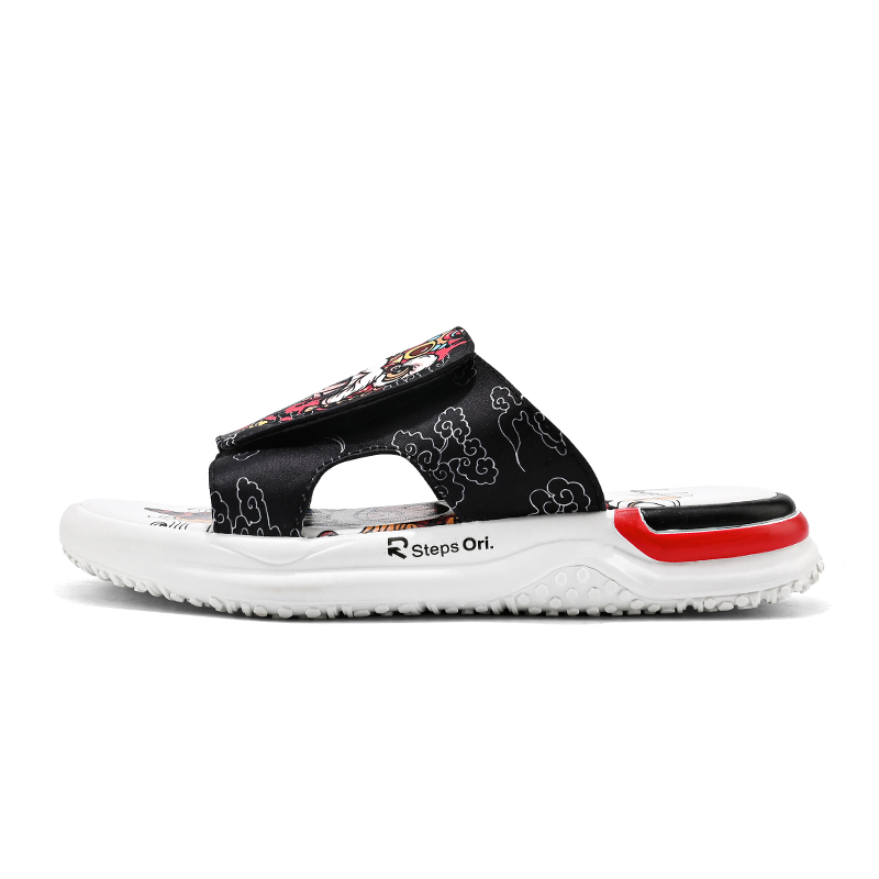 LONGYING Тапочки-слайды мужские, черно-белые
LONGYING Тапочки-слайды мужские, черно-белые