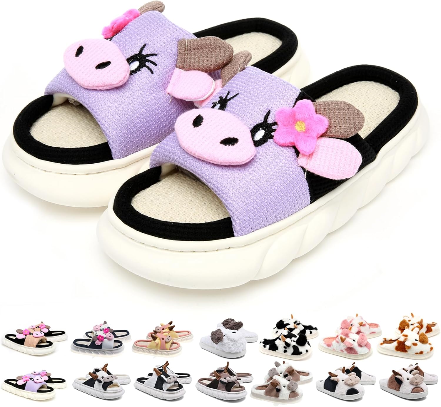 Тапочки SLAWOCE для женщин и мужчин, пушистые, милые и уютные, для дома и улицы, фиолетовый
Тапочки SLAWOCE для женщин и мужчин, пушистые, милые и уютные, для дома и улицы, фиолетовый