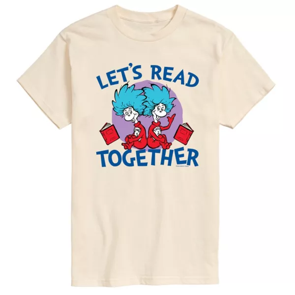 Мужская футболка с принтом "Доктор Сьюз. Кот в шляпе" для совместного чтения Licensed Character, бежевый
Мужская футболка с принтом "Доктор Сьюз. Кот в шляпе" для совместного чтения Licensed Character, бежевый