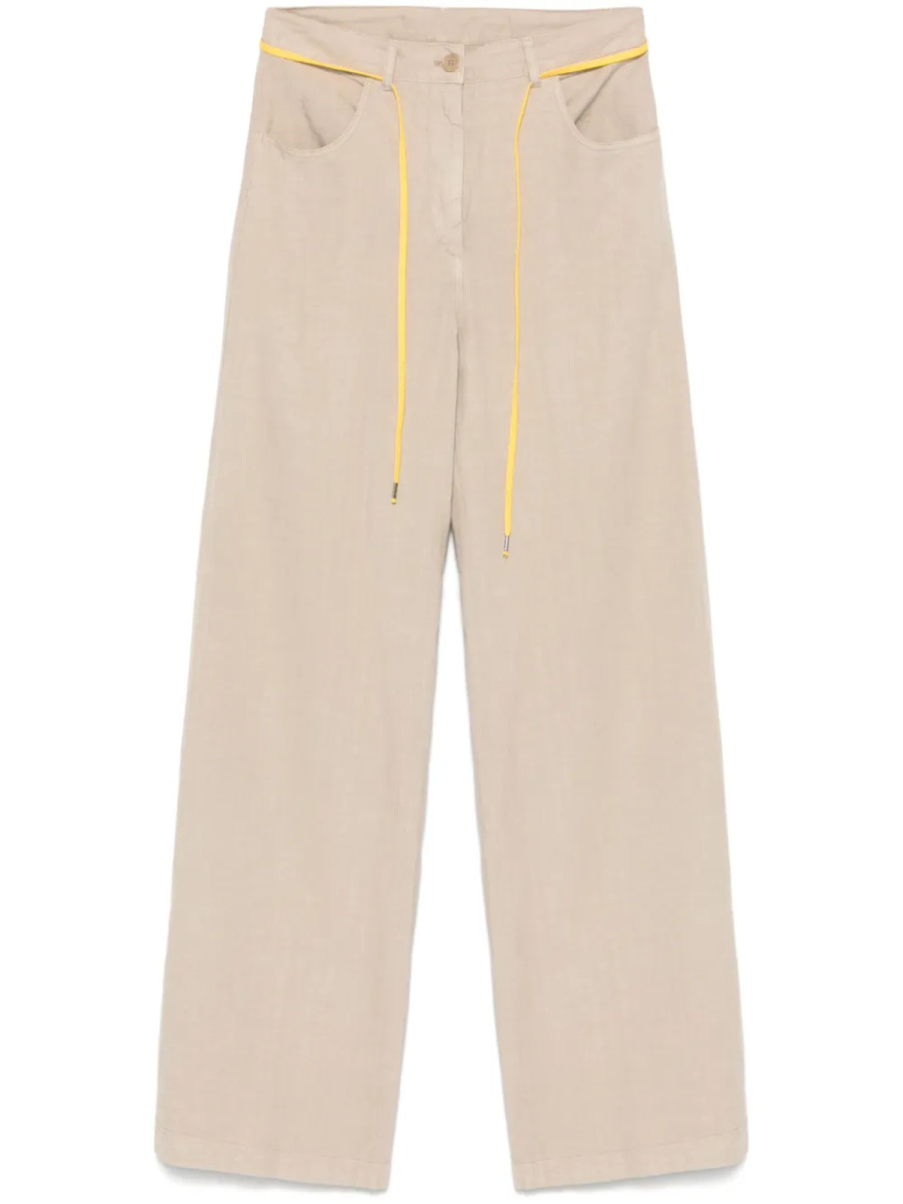 ASPESI широкие брюки в полоску, нейтральный
ASPESI широкие брюки в полоску, нейтральный