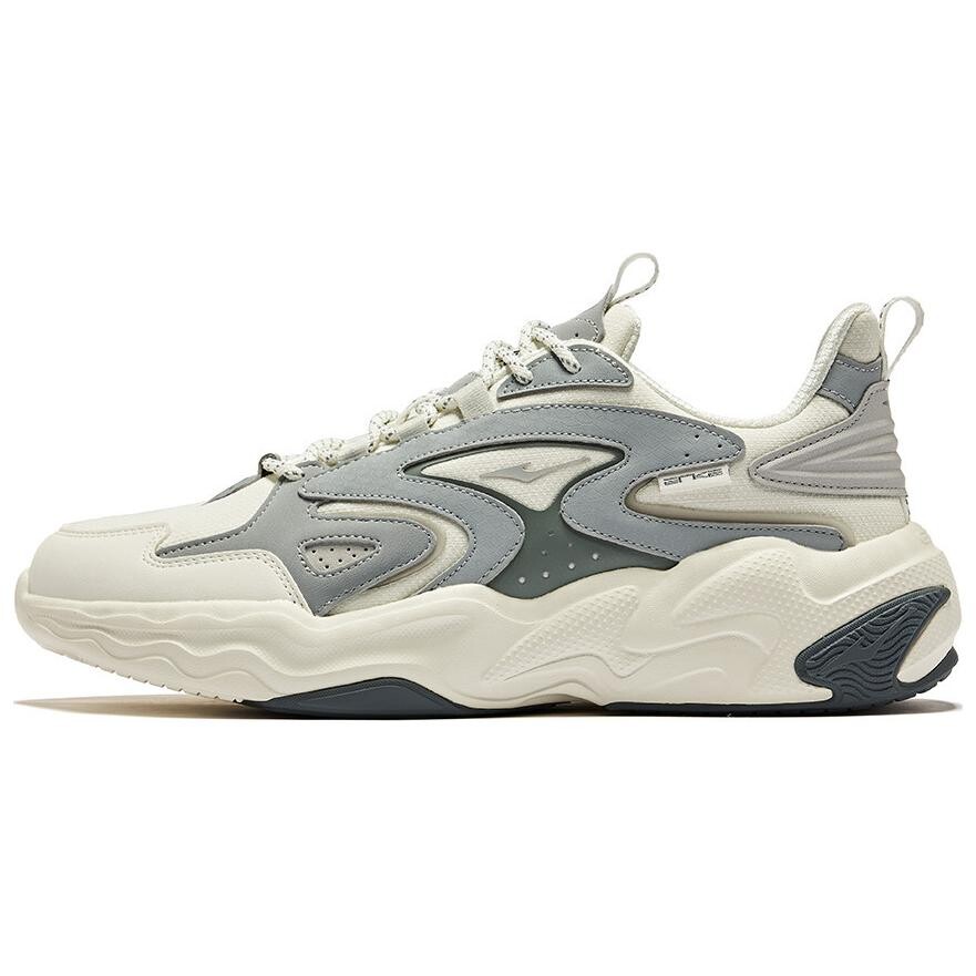 Кроссовки мужские с низким верхом микрокристаллические белый/серый Erke
Кроссовки мужские с низким верхом микрокристаллические белый/серый Erke