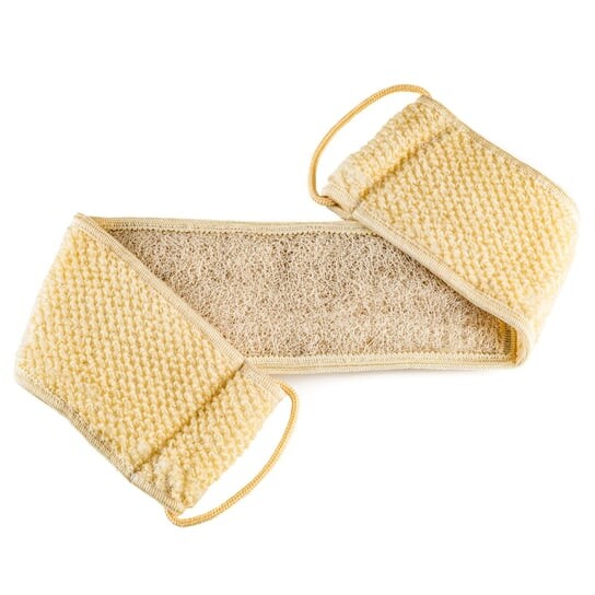 Губка Yasmeen Loofah, большой двусторонний пояс для мытья спины
Губка Yasmeen Loofah, большой двусторонний пояс для мытья спины