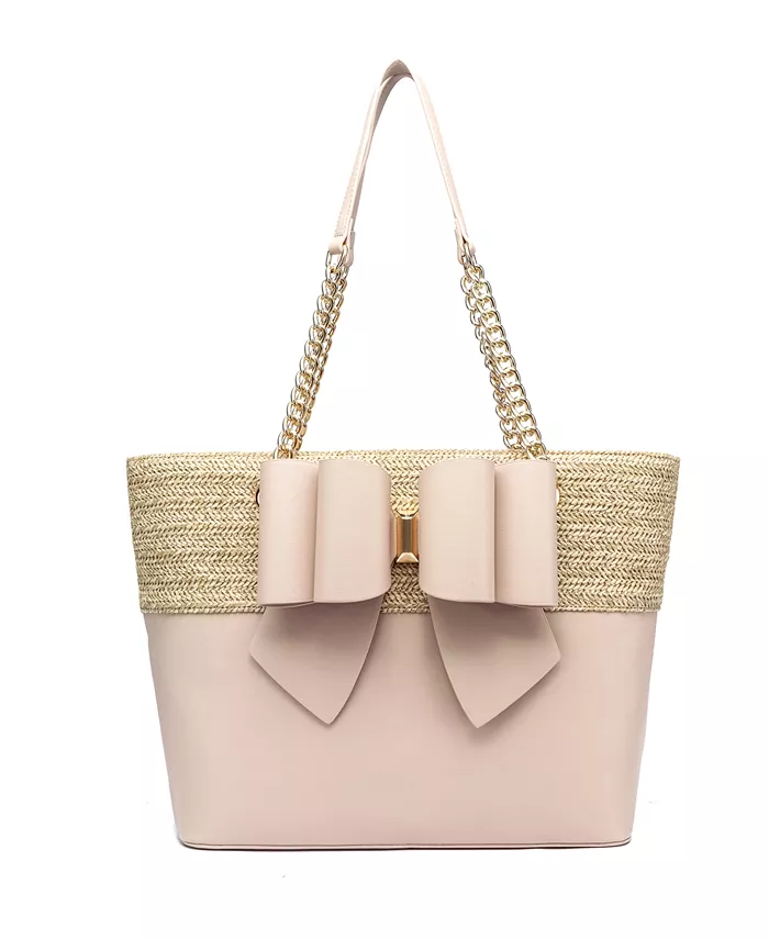 Сумка-шоппер Daisy Bowtie Dual Tote Bag LIKE DREAMS, коричневый/бежевый
Сумка-шоппер Daisy Bowtie Dual Tote Bag LIKE DREAMS, коричневый/бежевый